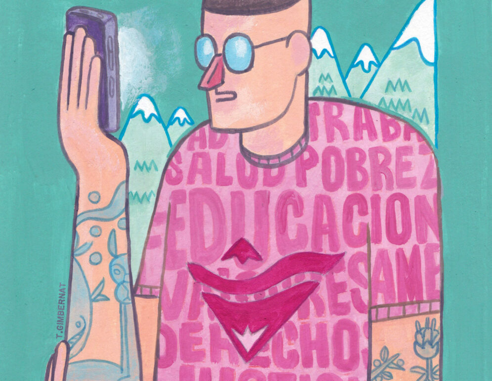 Sur Arriba ilustración